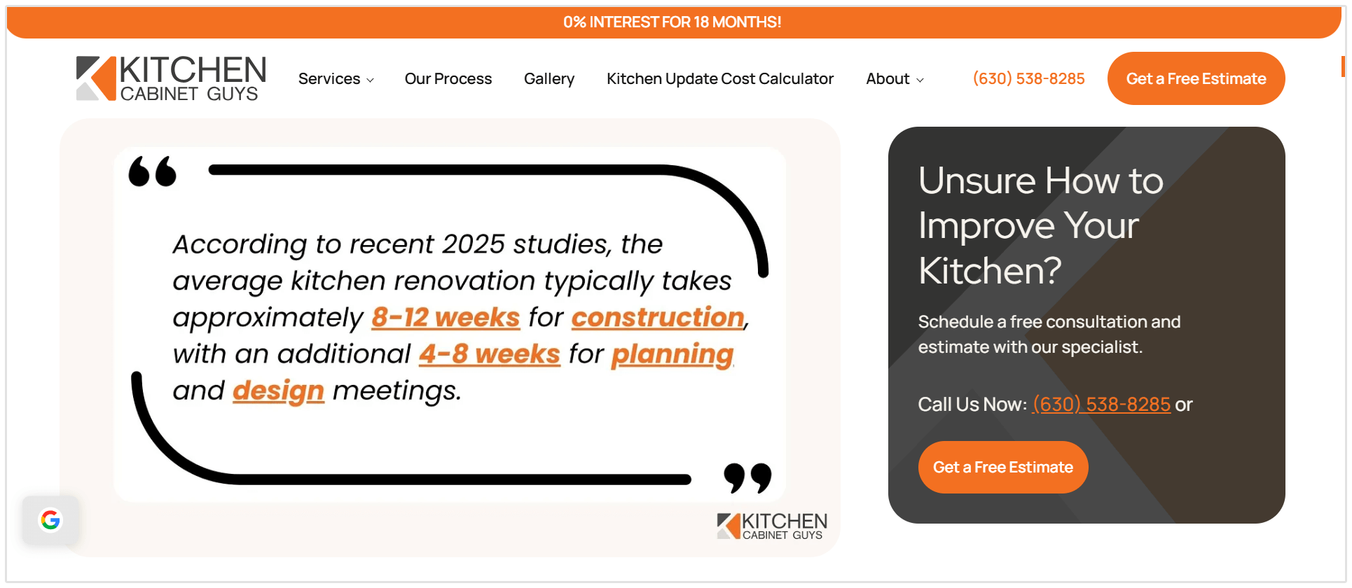 AI Overview answer on website